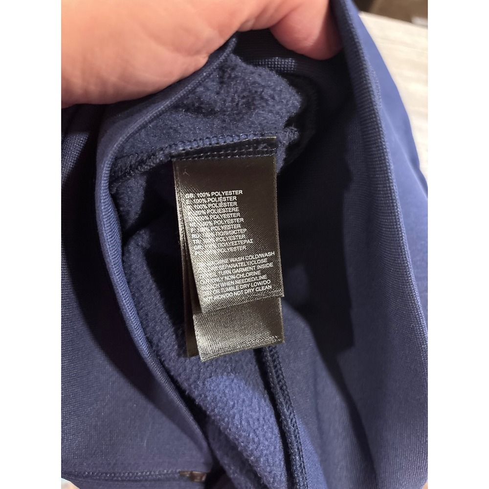 The North Face Mountain Athletics Womens Navy Blue Full Zip Hoodie Size Medium - Picture 5 of 5
